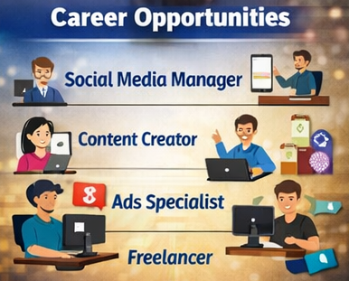 Career opportunities in social media marketing