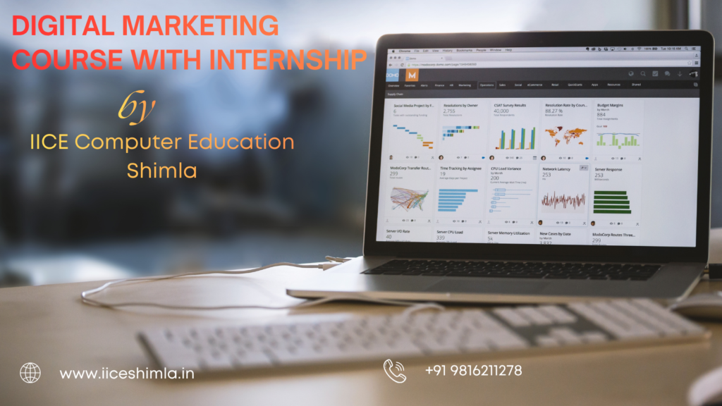 Digital Marketing Course with Internship by IICE Computer Education Shimla