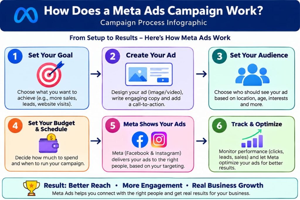 Meta Ads campaign process for beginners