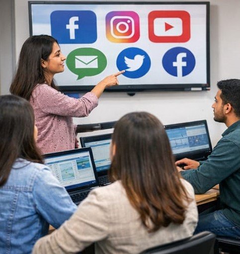social media marketing training for students