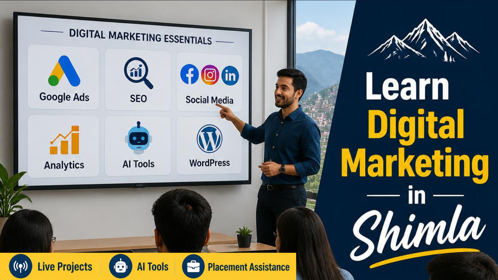 Read more about the article Learn Digital Marketing in Shimla- Which Course is Best for Digital Marketing? 